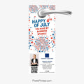 Coldwell Banker Independence Day real estate hanger