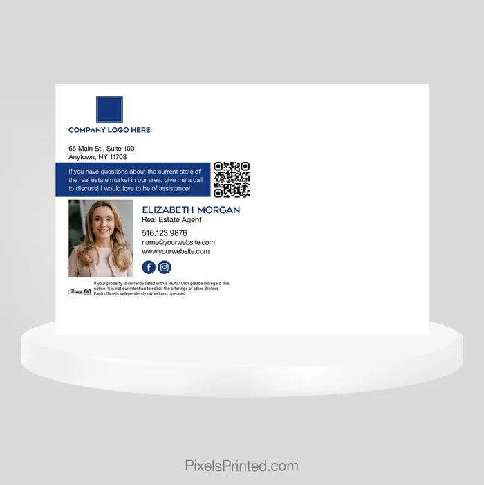 Great Time to Buy or Sell | Summer Coldwell Banker Real Estate Postcard PixelsPrinted