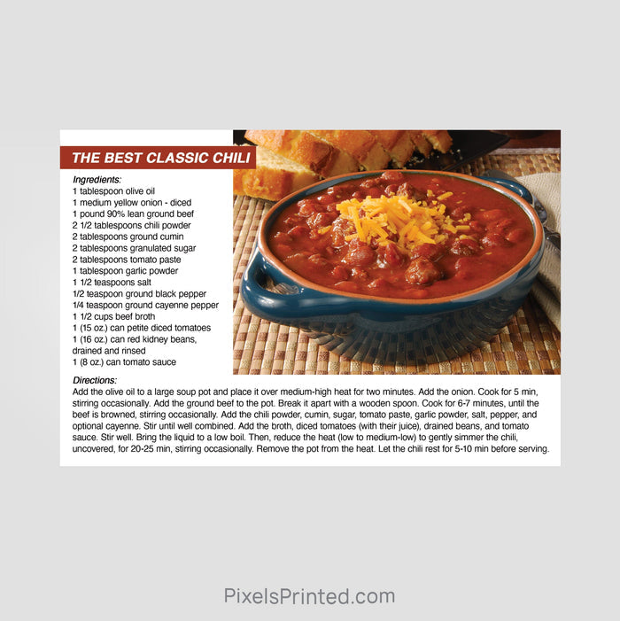 Coldwell Banker realty recipe postcards PixelsPrinted