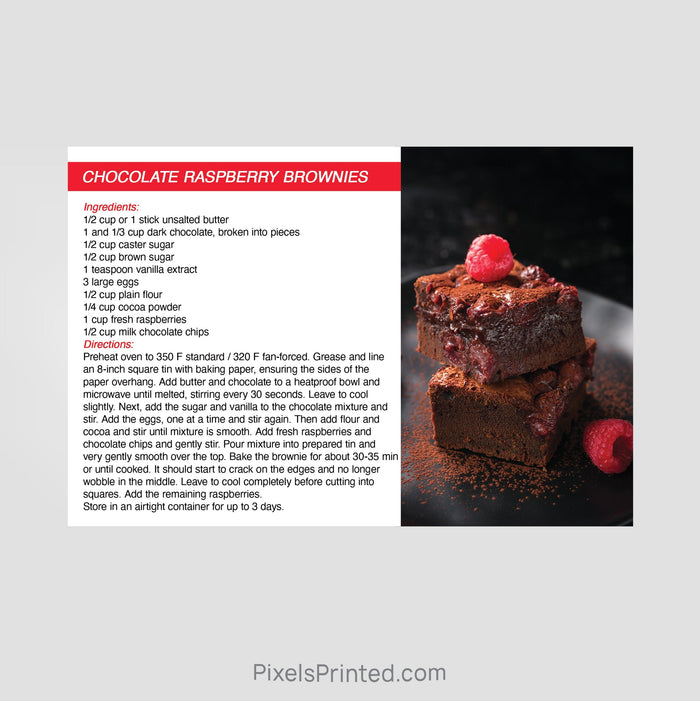 Coldwell Banker realty recipe postcards PixelsPrinted