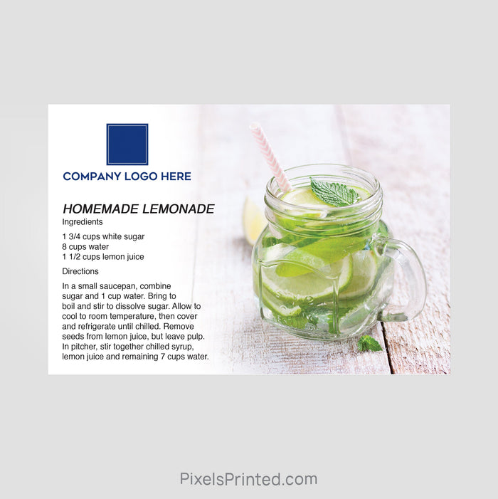 Coldwell Banker realty recipe postcards PixelsPrinted