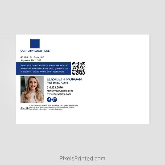 Coldwell Banker realty recipe postcards PixelsPrinted