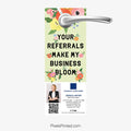 Coldwell Banker realty spring market door hangers referral business