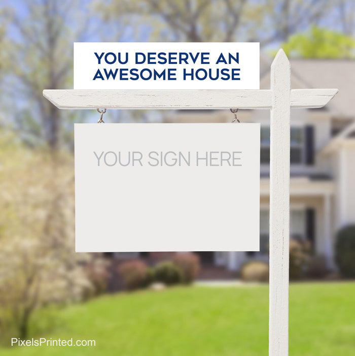 Coldwell Banker sign riders PixelsPrinted