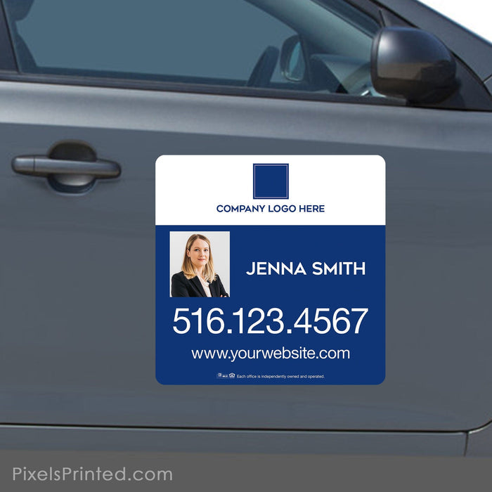 Coldwell Banker square car magnets PixelsPrinted