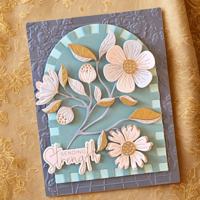 Color Block Accent Arches Etched Dies