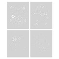 Color Layering Mandala Flower Pattern Stencils
