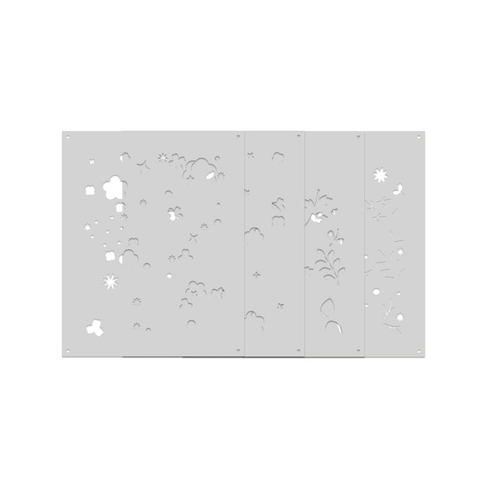 Color Layering Meadow Blooms Stencils