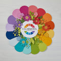 Color Swatch Petal Etched Dies