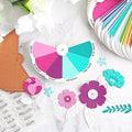 Color Swatch Wheel Etched Dies