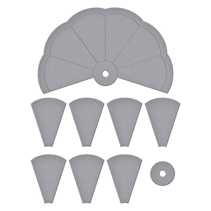 Color Swatch Wheel Etched Dies