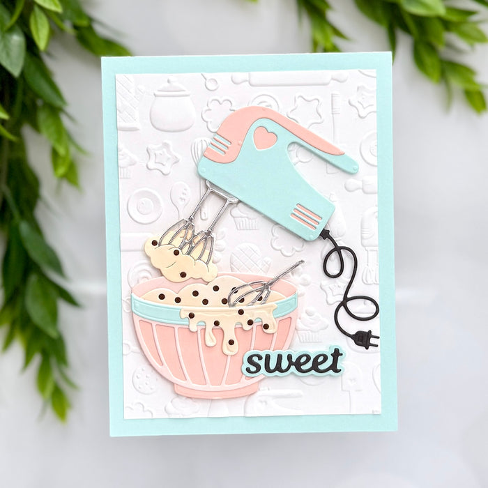 Confection Companions 3D Embossing Folder by Tina Smith