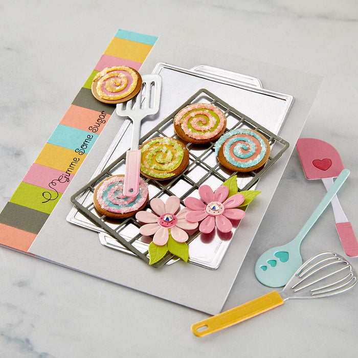 Cool It Cookie Rack Etched Dies by Tina Smith
