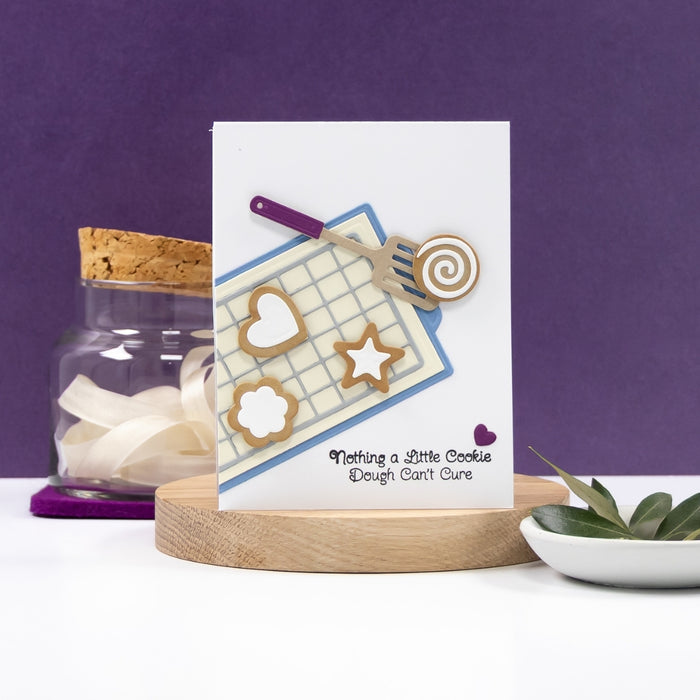 Cool It Cookie Rack Etched Dies by Tina Smith