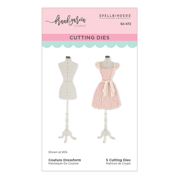 Couture Dressform Etched Dies by Frank Garcia