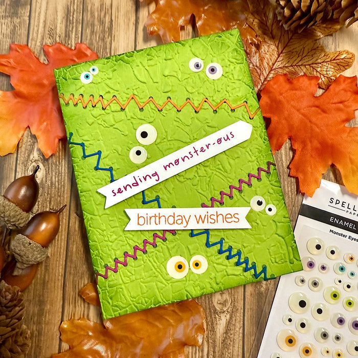 Crackle Paint 3D Embossing Folder