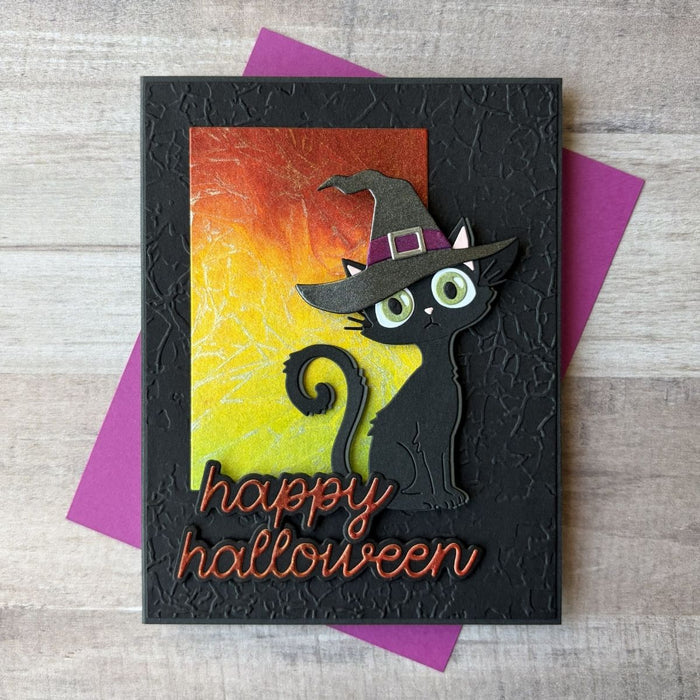Crackle Paint 3D Embossing Folder