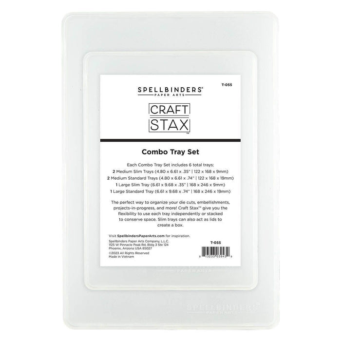 Craft Stax Combo Tray Set