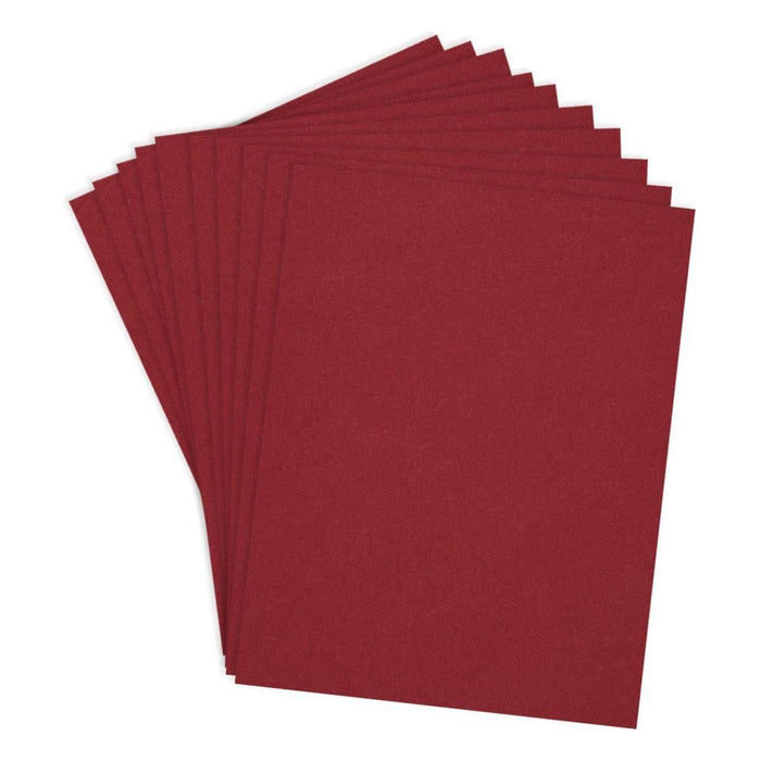 Cranberry ColorWheel Cardstock 8.5" x 11" - 10 Sheets