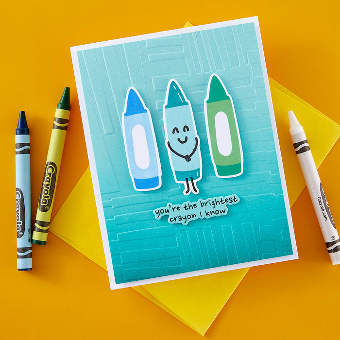 Crayon Creations -  Clear Stamp of the Month