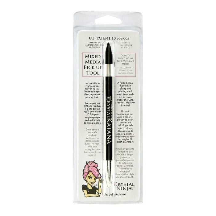 Crystal Ninja - Crystal Katana Black Edition Mixed Media Pick Up Tool