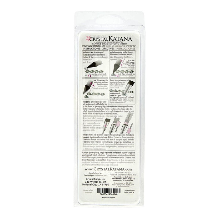 Crystal Ninja - Crystal Katana Black Edition Mixed Media Pick Up Tool