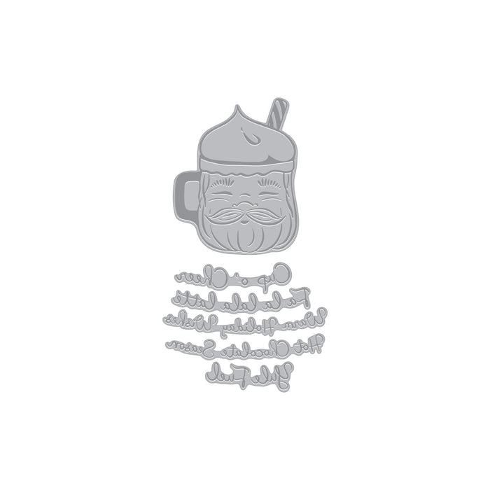 Cup of Cheer Letterpress + Foil Plates