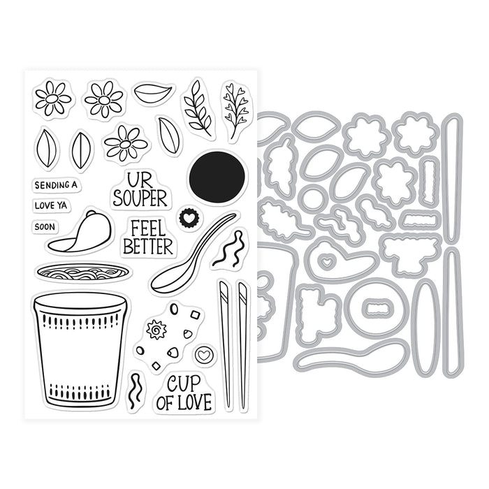 Cup of Love Stamp & Cut of the Month - December 2025