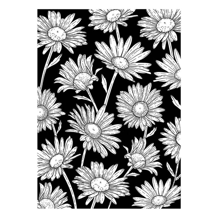 Daisy Shower Press + Foil Plate and Stencil Bundle  by Yana Smakula