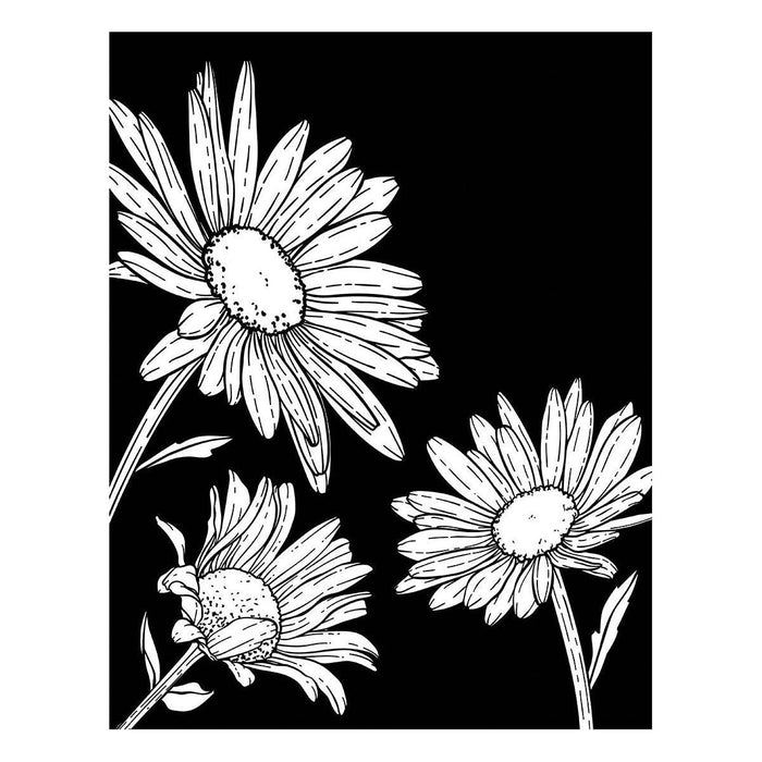 Daisy Trio BetterPress and Stencil Bundle  by Yana Smakula
