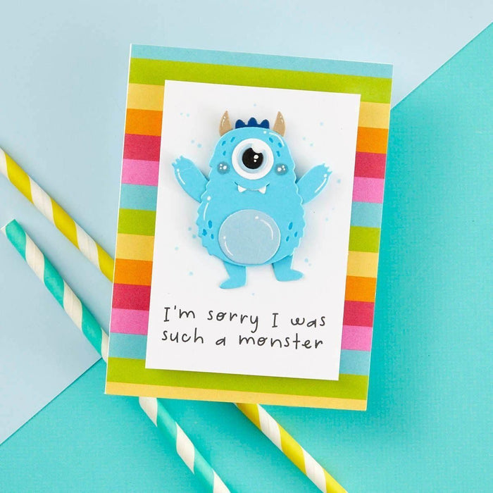 Dancin' Birthday Monster Etched Dies