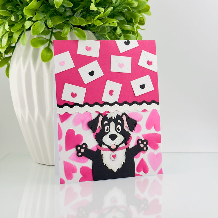 Darling Dog Etched Dies by Simon Hurley