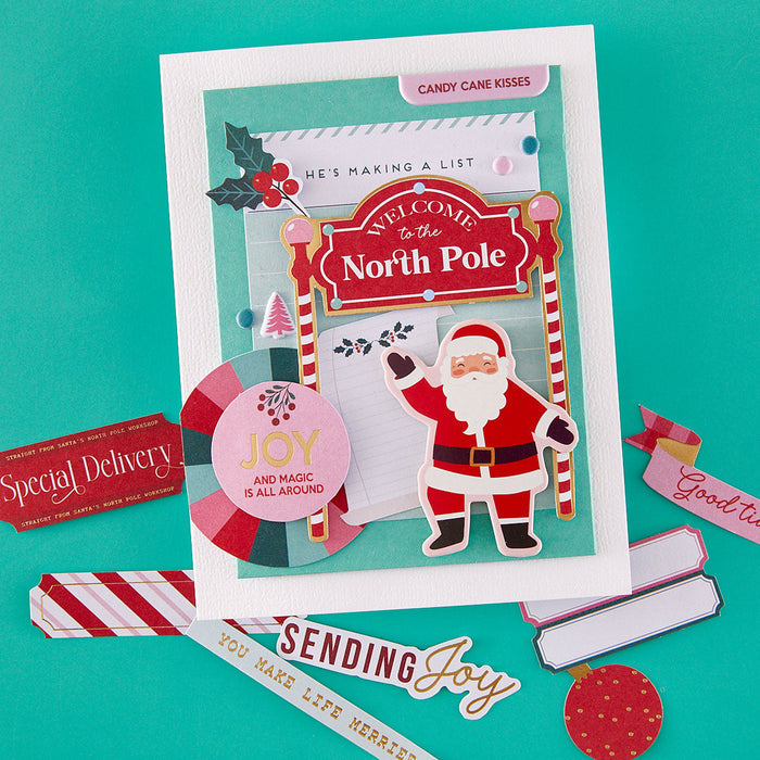 Dear Santa Die Cut Sentiments