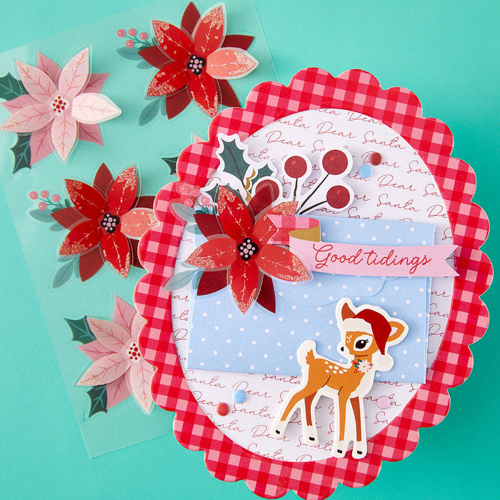 Dear Santa Letters to Santa Cardstock Embellishments