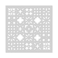 Decorative Tile Pattern Stencil
