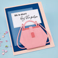 Designer Purse Etched Dies by Sheri Ballantyne