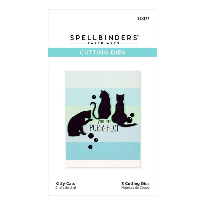 Die D-Lites Kitty Cats Etched Dies