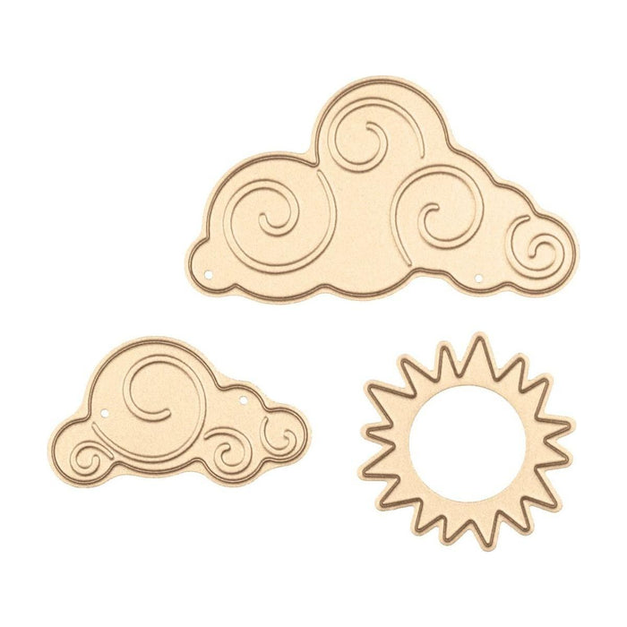 Die D-Lites Sun and Clouds Etched Dies