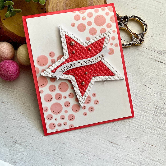 Dimpled 3D Embossing Folder by Suzanne Hue