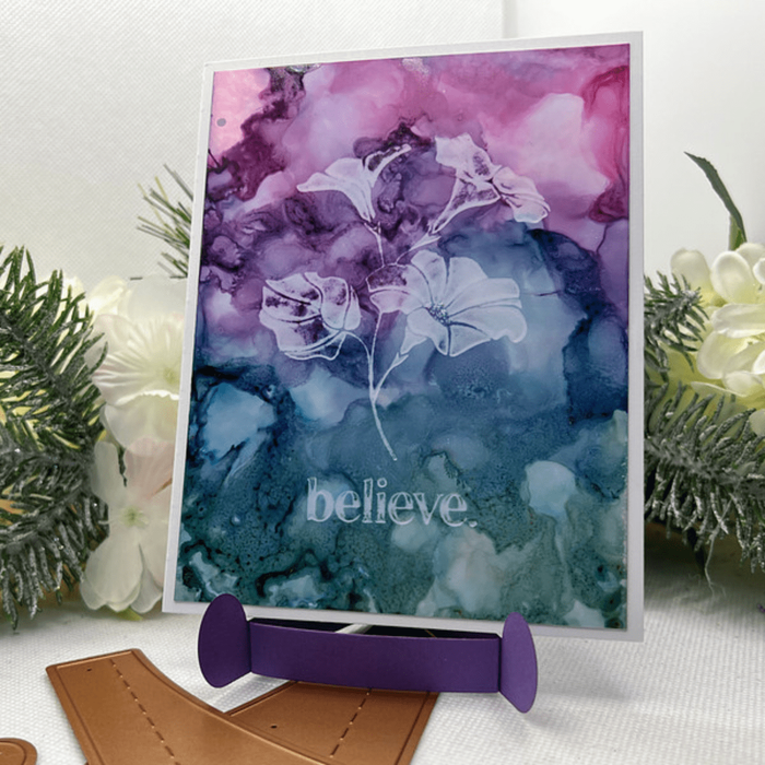 DIY Easel Etched Dies