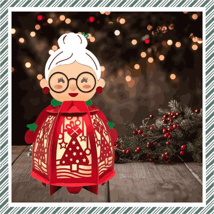 DIY Paper Lanterns - Mrs. Santa