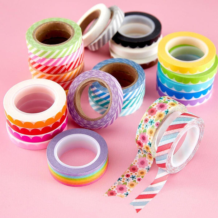 Doodlebug Candy Stripes Washi Tape Assortment