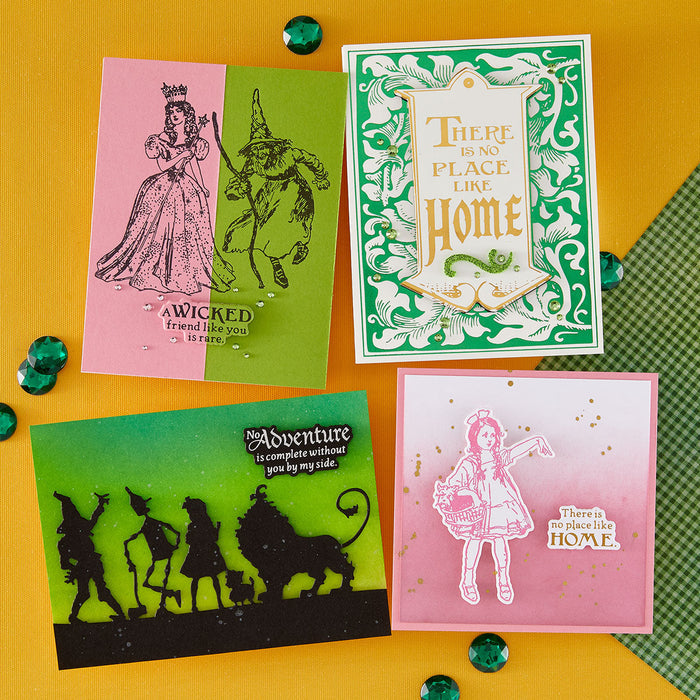 Dorothy & the Witches Press + Foil Plate & Die Set by Graphic 45