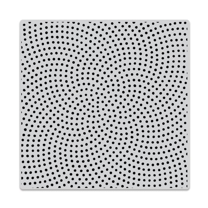 Dot Moire Bold Prints Cling Stamp