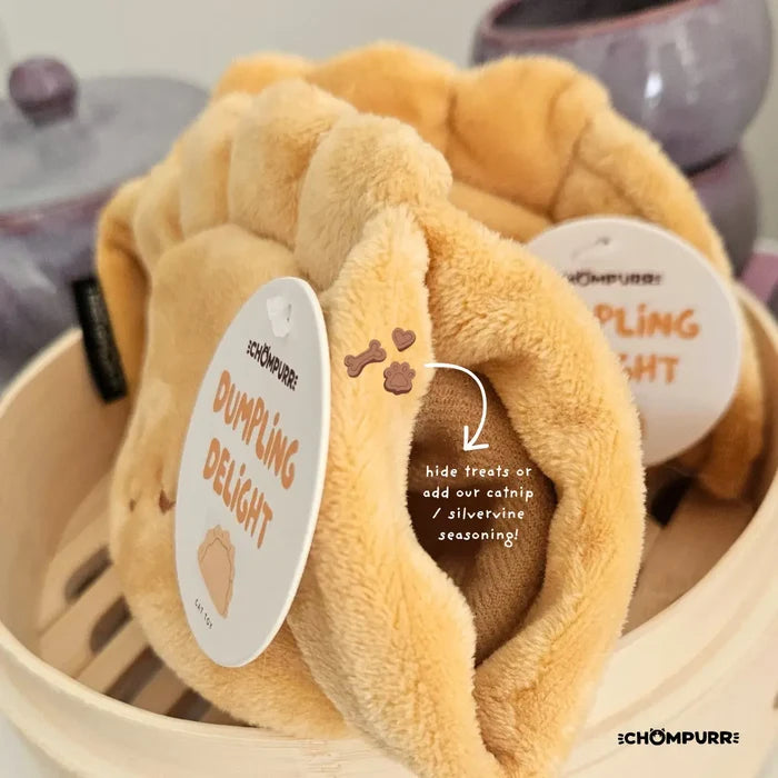 dumpling delight enrichment toy | chompurr