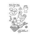 Eggcellent Clear Stamp Set