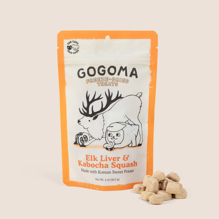 elk liver & kabocha squash | Gogoma