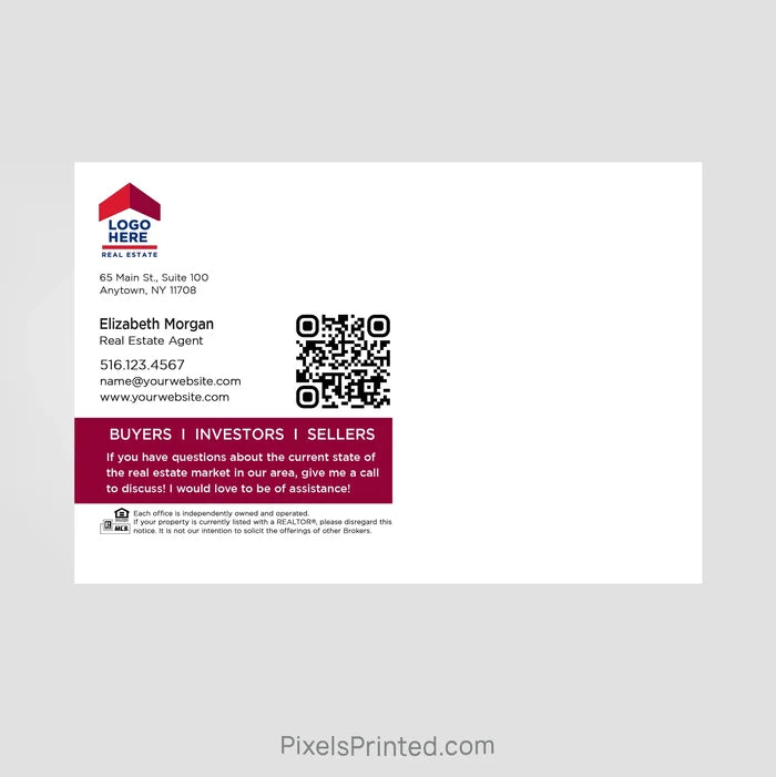 ERA real estate agent announcement mailers PixelsPrinted
