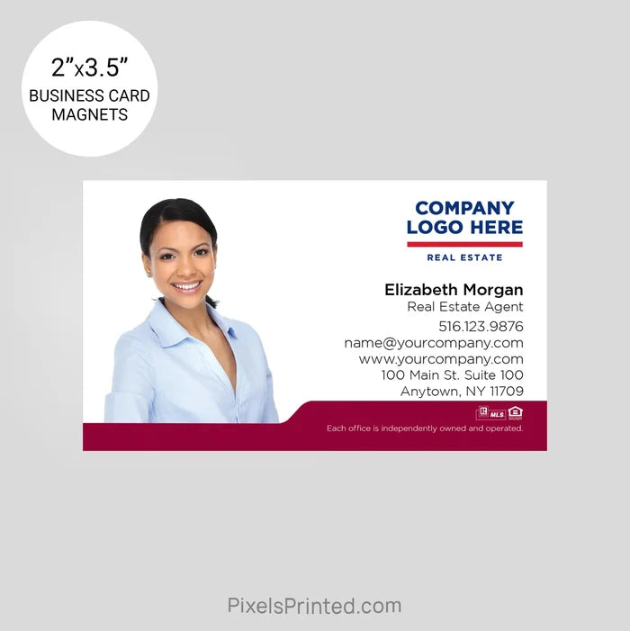ERA real estate business card magnets PixelsPrinted