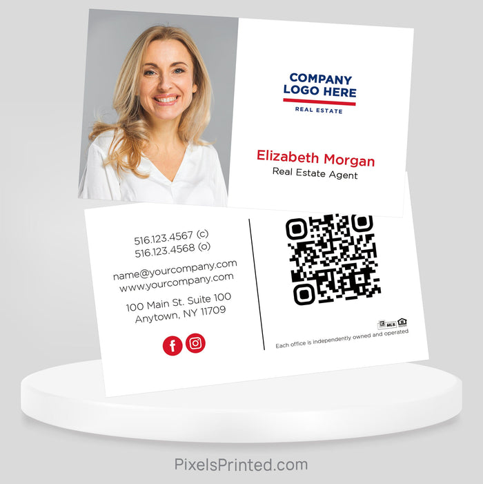 ERA real estate business cards Business Cards PixelsPrinted